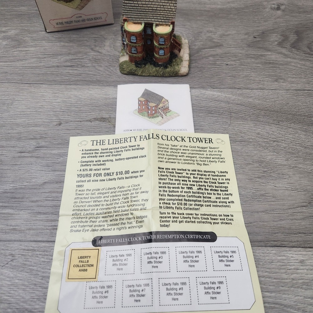 Vintage International Resourcing Village Buildings Set of 3 Collectible - Picture 9 of 15